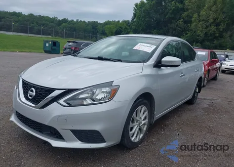 2018 Nissan Sentra Sv z USA, uszkodzony, nr VIN 3N1AB7APXJL645975